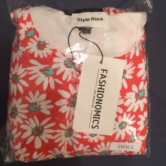 Floral Bust Chiffon Maxi Skirt - Picture 2 of 2